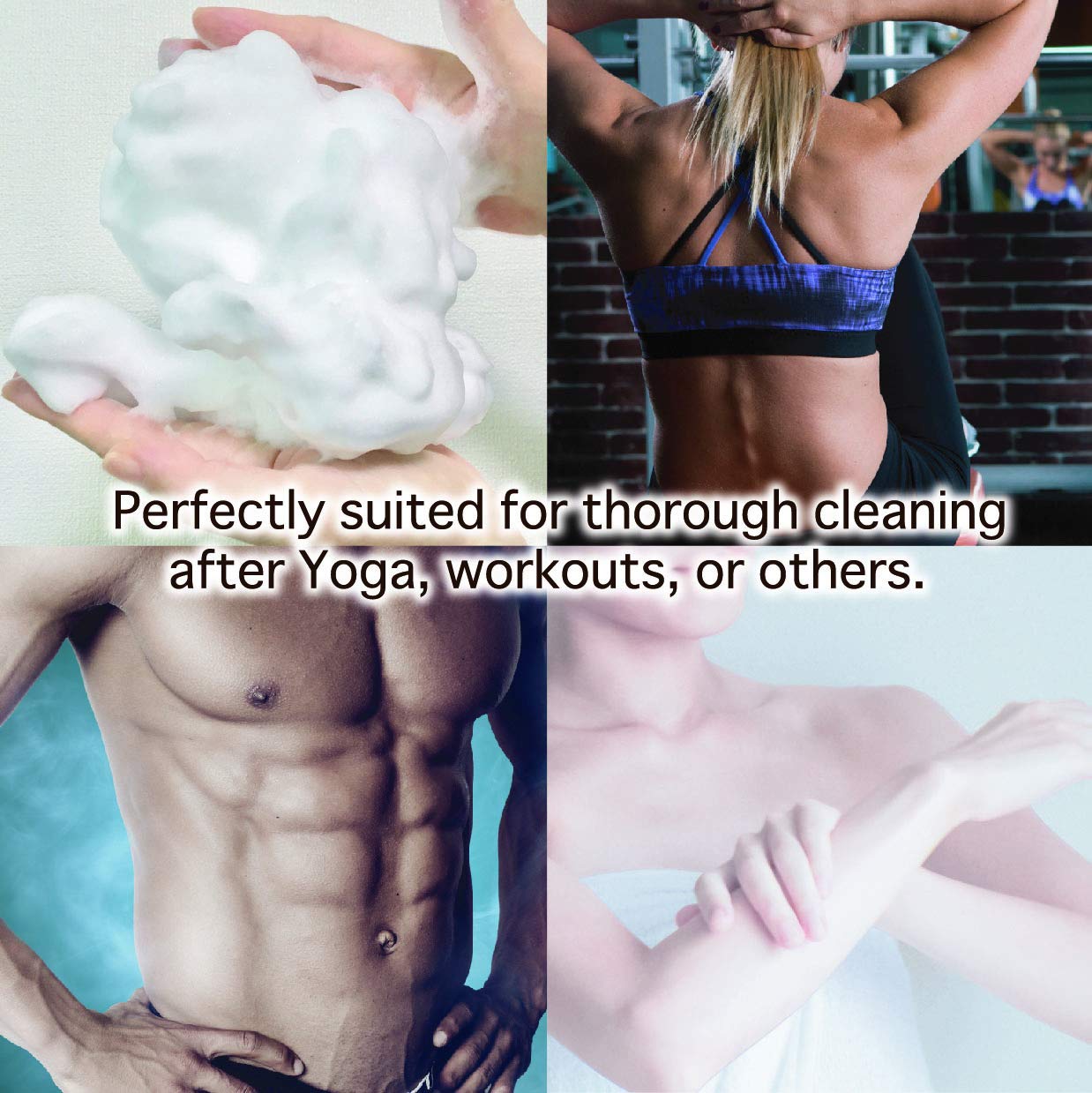 Extra Rough, Exfoliating Washcloth [Made in Japan] Exfoliating Towel Special Texture Makes Fluffy Foam Lather, Back Scrubber, Dead Skin Cell Remover [Loofah for Women and Men] (RD)