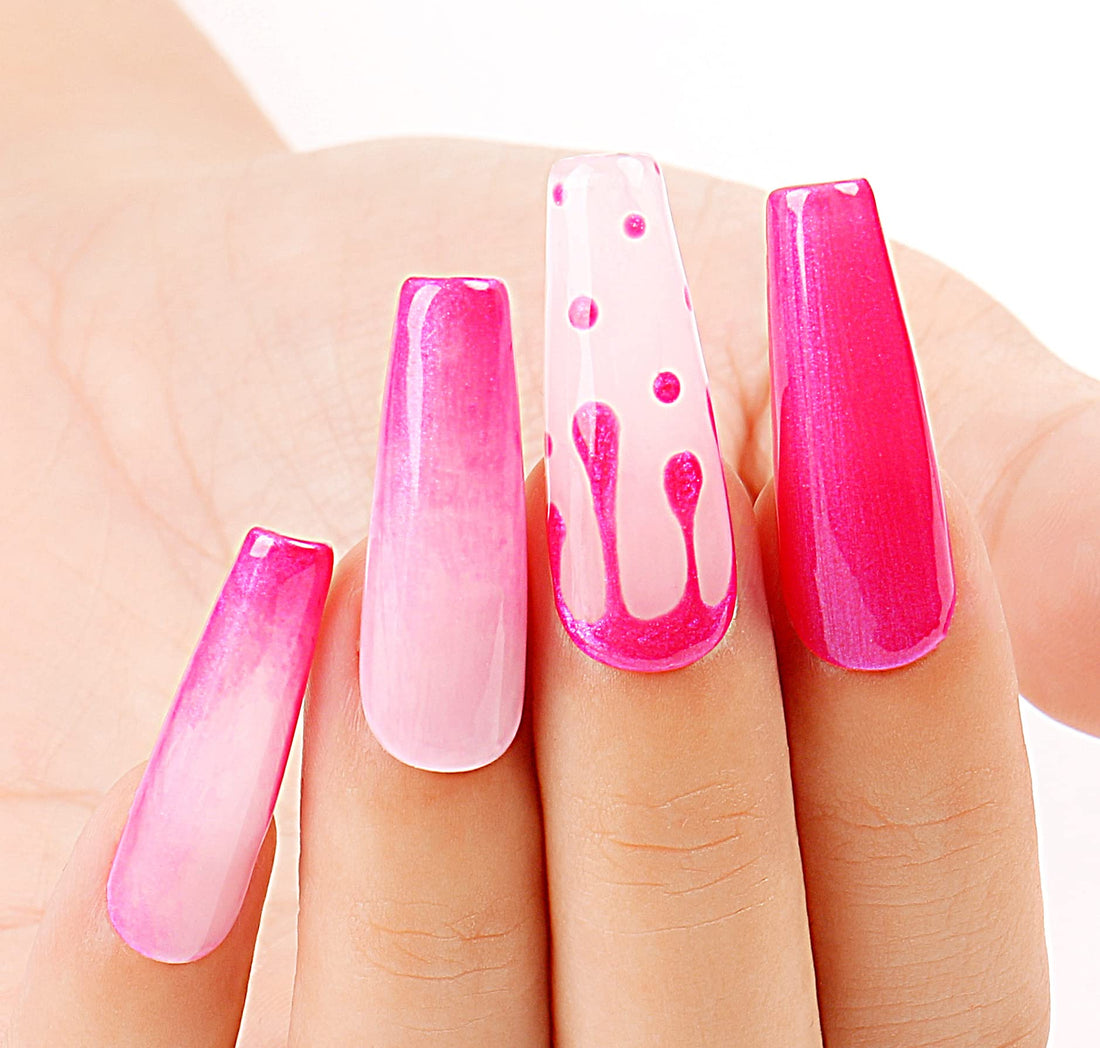 AIMEILI Shellac Soak Off UV LED Gel Nail Polish - Tutti Fruiti (002) 10 ml