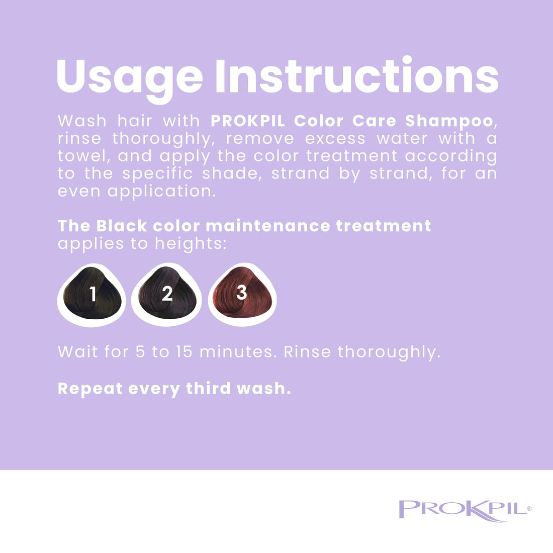 Prokpil | Negro Especial Tratamiento de Color Matizante Matizador para Rubio