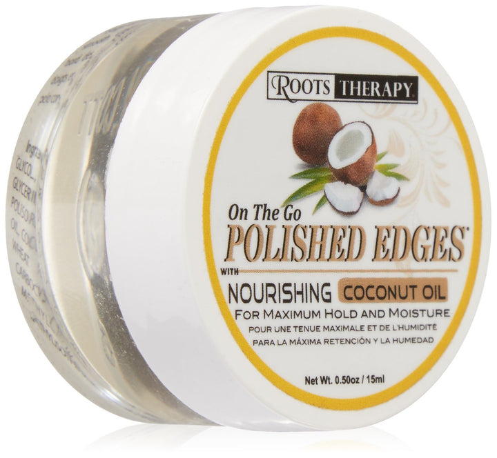 OKAY On The Go Polished Edges with Coconut Oil , 0.5 Ounce