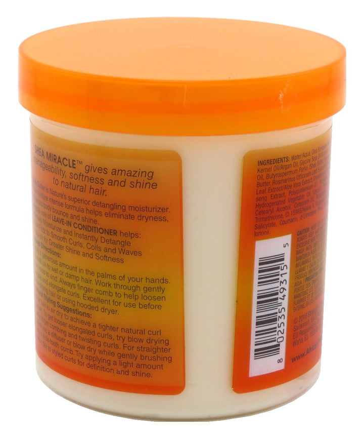 African Pride Shea Butter Miracle Leave-In Conditioner 15 Ounce (443ml) (3 Pack)