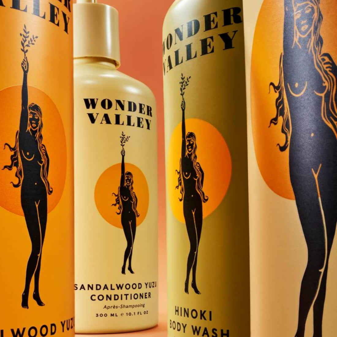 WONDER VALLEY - Sandalwood Yuzu Conditioner | Vegan, Cruelty-Free, Sulfate-Free | Softens, Detangles, and Restores Moisture (10.1 fl oz | 300 ml)