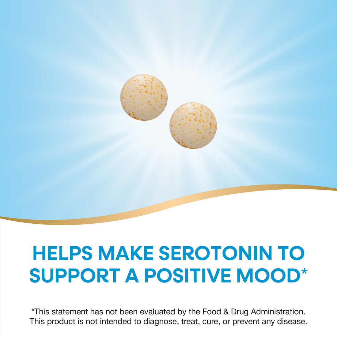 Nature's Way 5-HTP, L-5-Hydroxytryptophan, Helps Make Serotonin to Promote a Positive Outlook*, Vitamin B6, Vitamin C, Griffonia Bean Extract, 30 Tablets (Packaging May Vary)