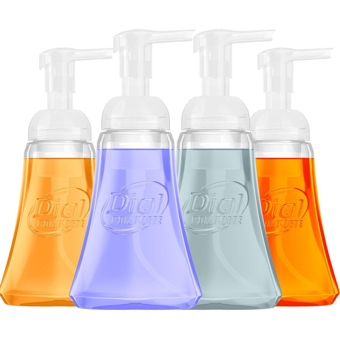 Dial Complete Foaming Anti-bacterial Hand Wash Variety 4-Pack - 7.5 Oz Each