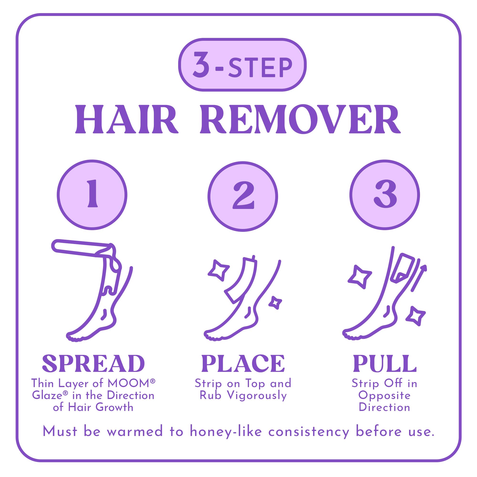Moom Organic Hair Removal Kit With Lavender Spa Formula 1 Kit