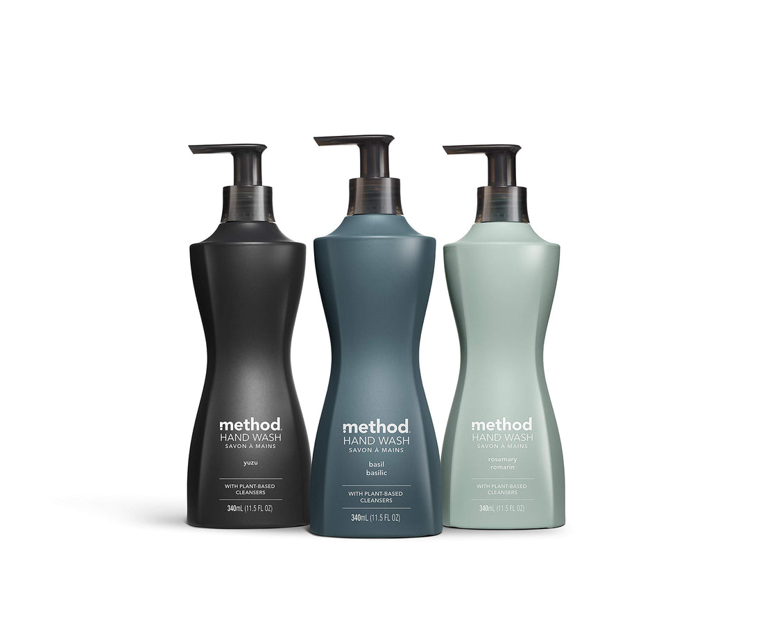 Method Gel Hand Wash, Yuzu, 11.5 oz, 6 pack, Packaging May Vary