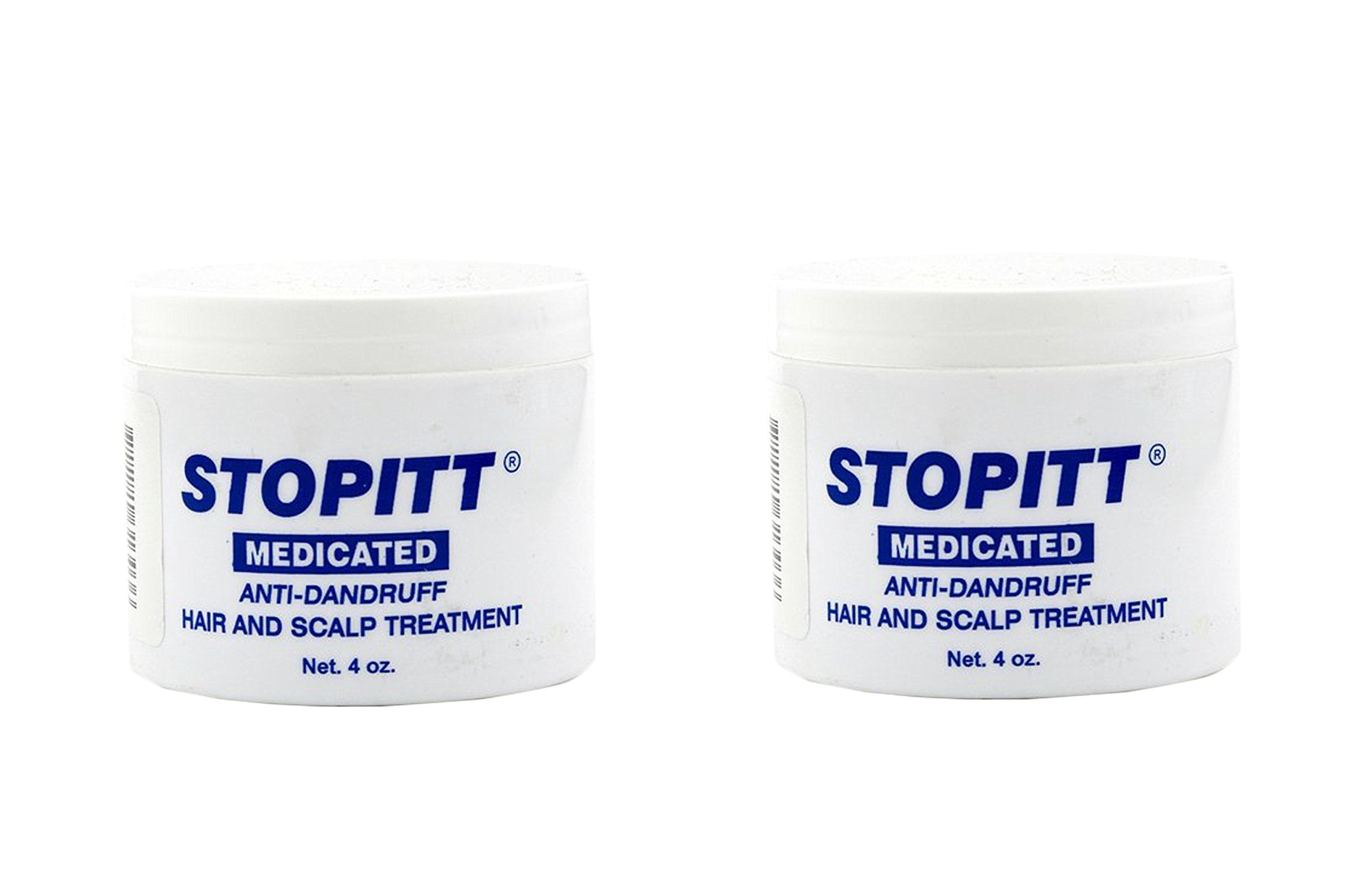 Set of 2 Stopitt 4 oz. Medicated Anti - Dandruff Hair and Scalp Treatment bundled by Maven Gifts