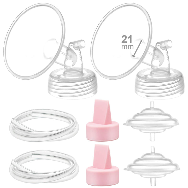 Maymom Pump Part Compatible with Spectra S2 Spectra S1 9 Plus Replacement Pump Part Not Origianl Spectra S1 Accessories 21mm Spectra Flange Spectra Duckbill Valve Pink
