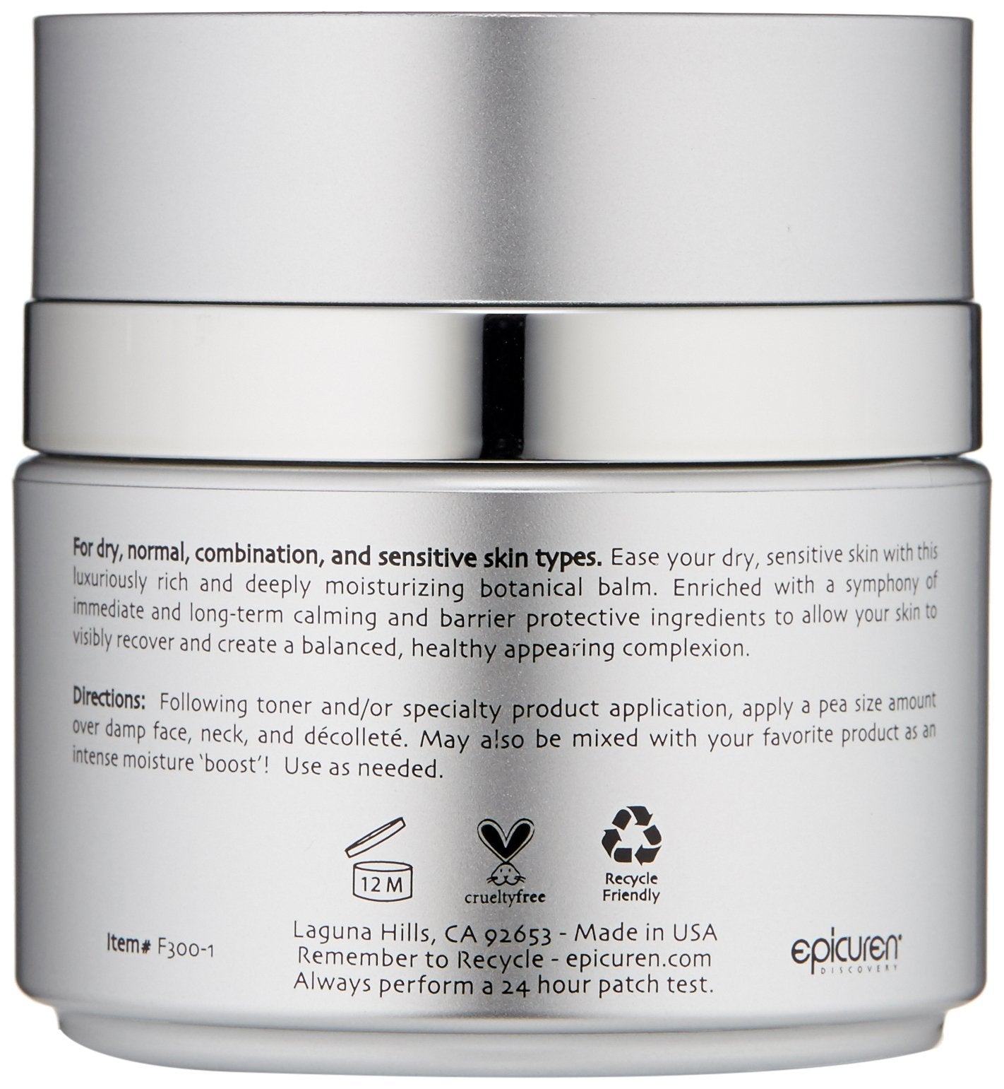 Epicuren Soothe Dermal Repair Balm (1 oz)