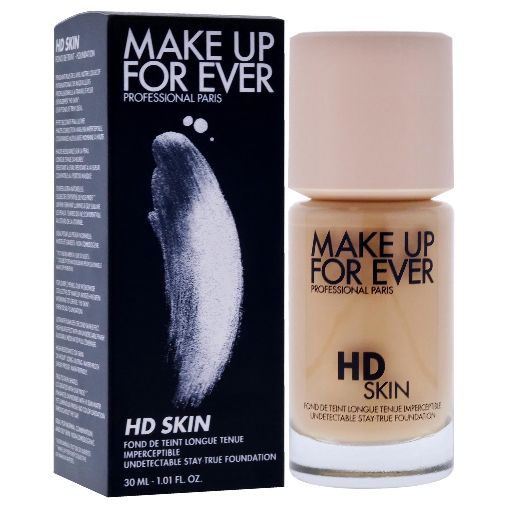HD Skin Undetectable Longwear Foundation - 1Y18 by Make Up For Ever for Women - 1 oz Foundation