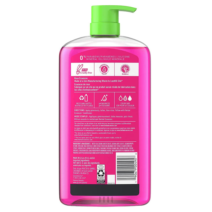 Herbal Essences Shampoo for Colored Hair, Paraben-Free, Color Me Happy, 29.2 fl oz