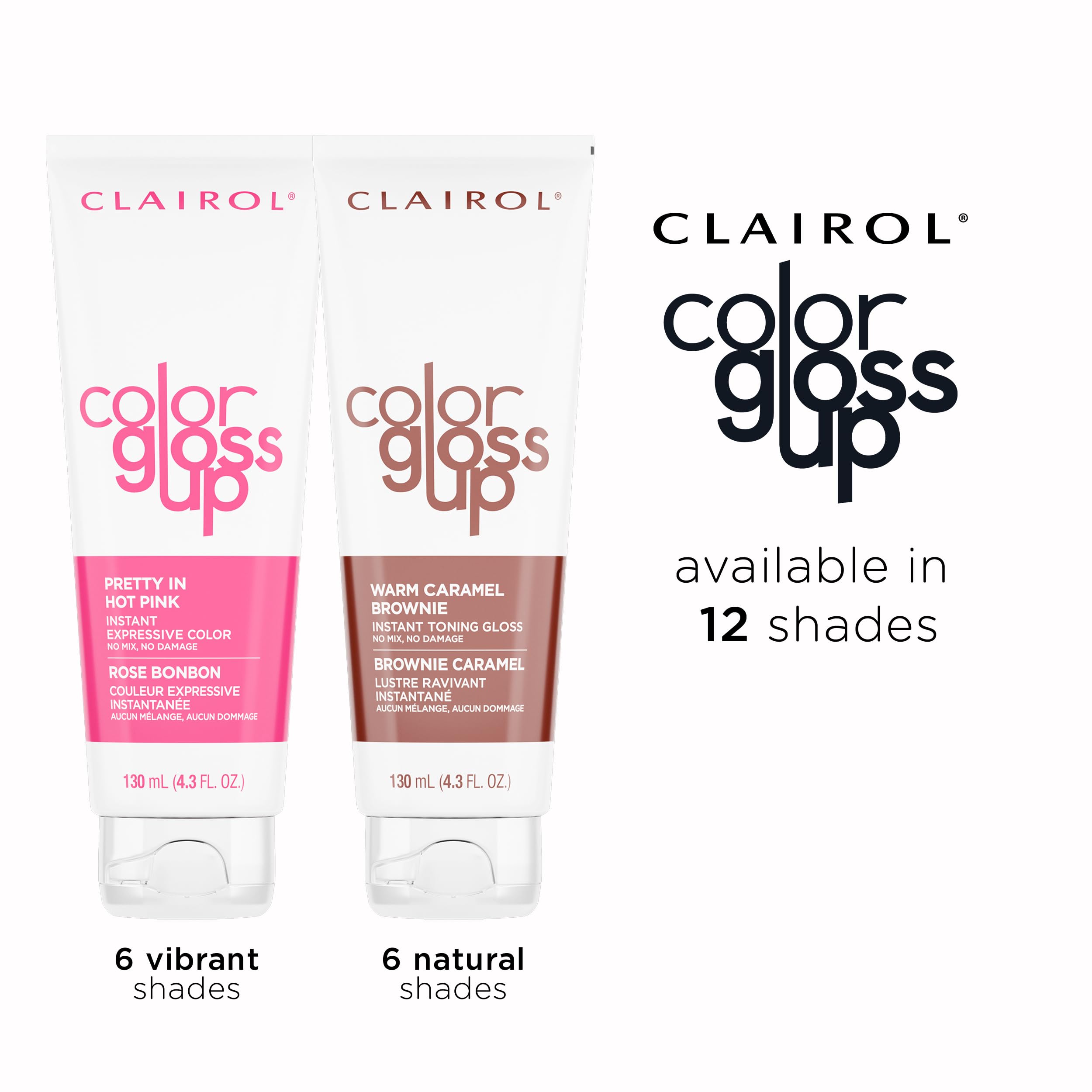 Clairol Color Gloss Up Temporary Hair Dye, Terra Copper Hair Color, Pack of 1
