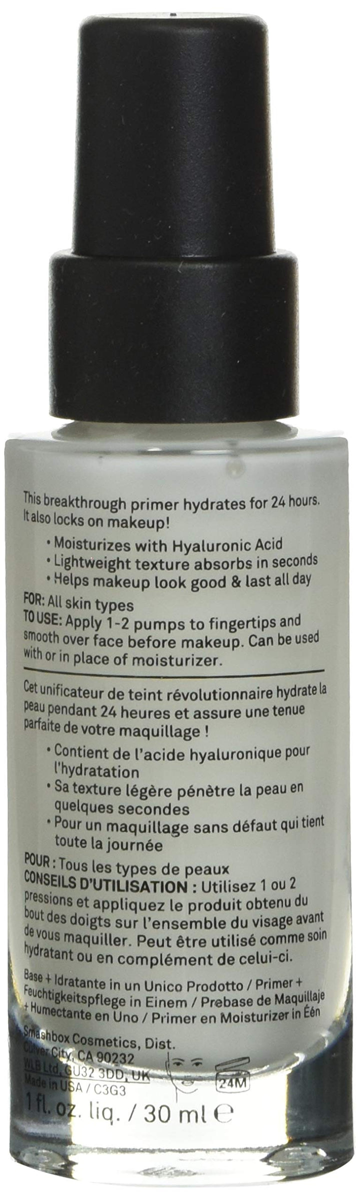 Smashbox Photo Finish Primerizer Primer + Moisturizer In 1 1 Fl. Oz.