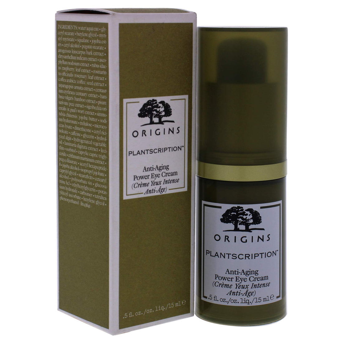 Origins Plantscription Anti-aging Power Eye Cream 0.5 Fl Oz / 15 Ml (New)