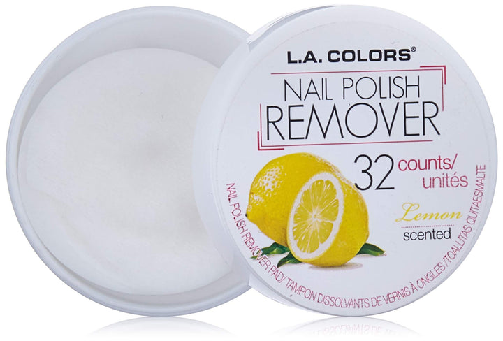 L.A. COLORS Nail Polish Remover Pads - Lemon