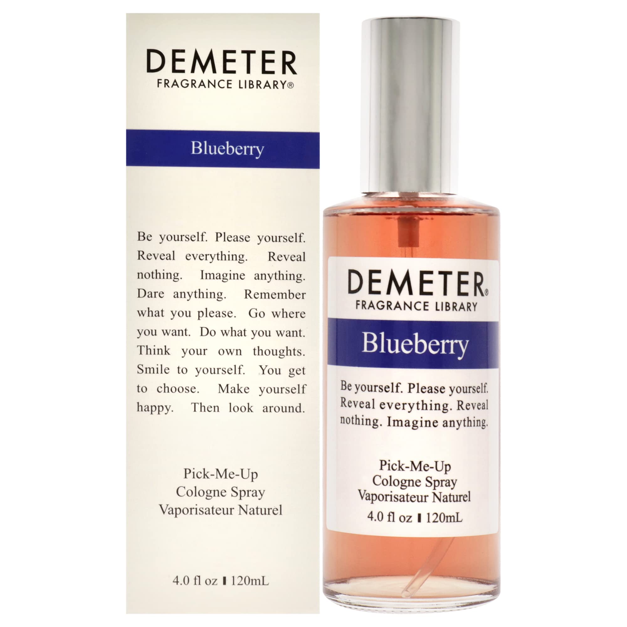 Demeter Blueberry Cologne Spray for Women, 4 Ounce