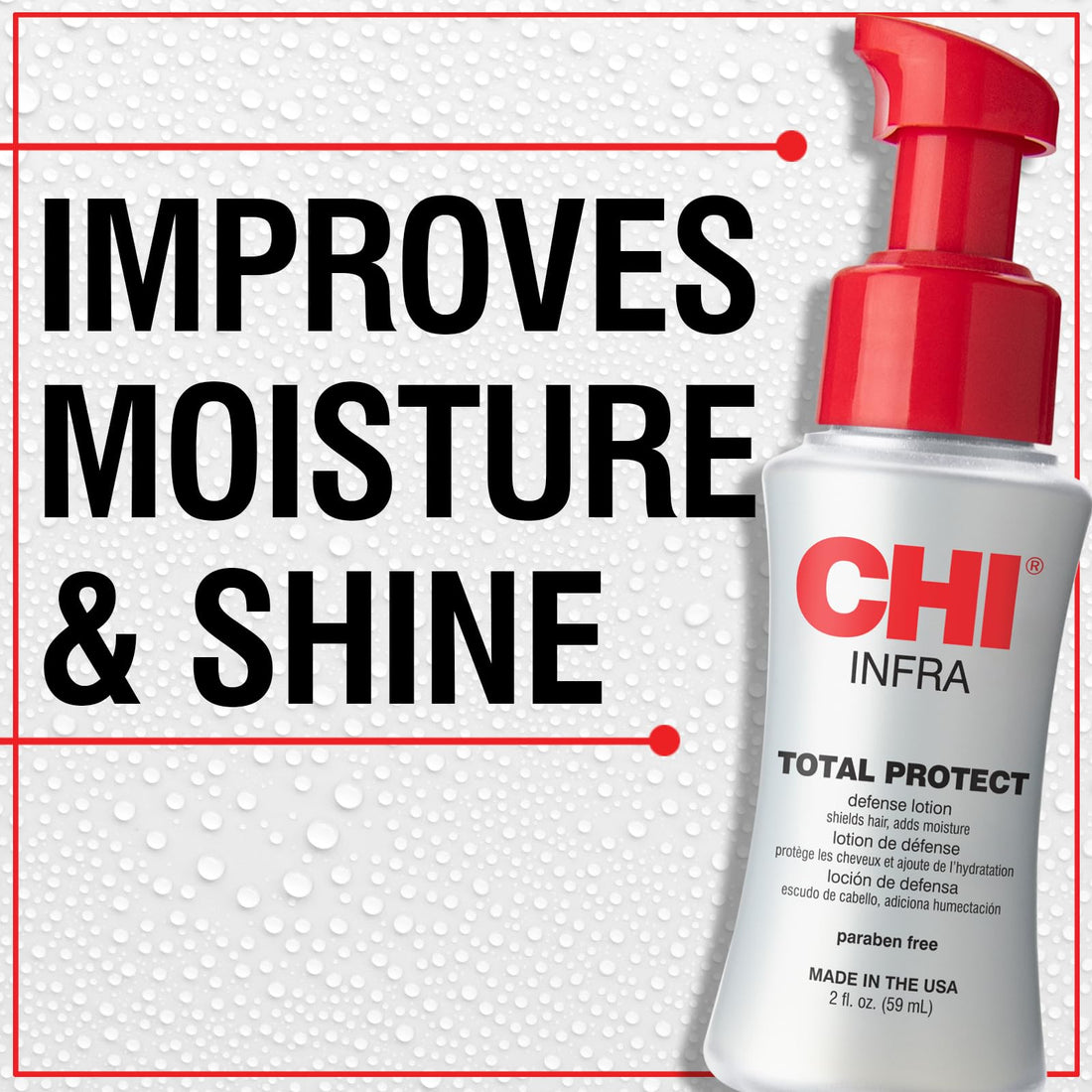 Cosmo Farouk Chi Total Protect Defense Lotion, 2 Ounce