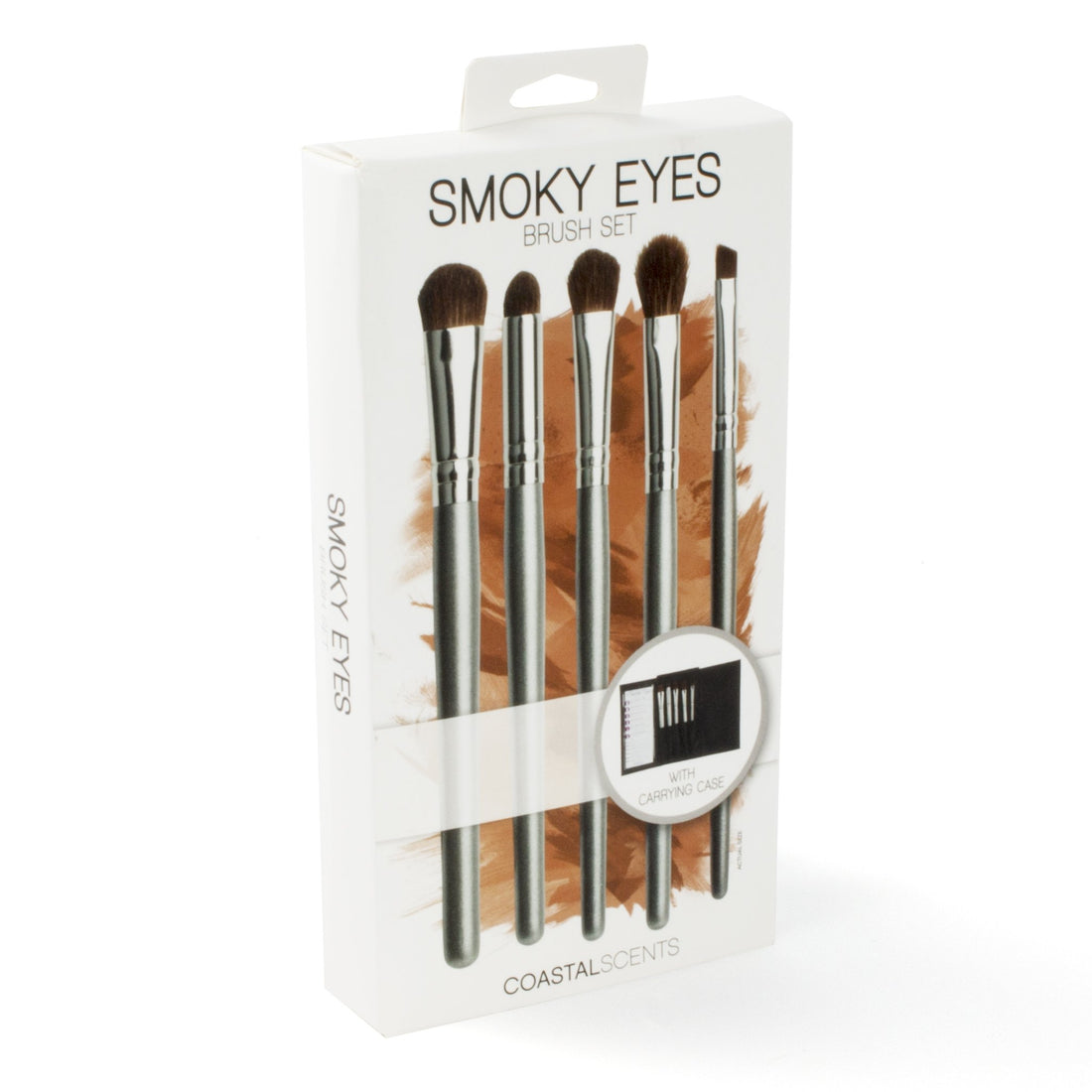 Coastal Scents Smoky Eyes Brush Set, 0.17-Inch, 2.82-Ounce