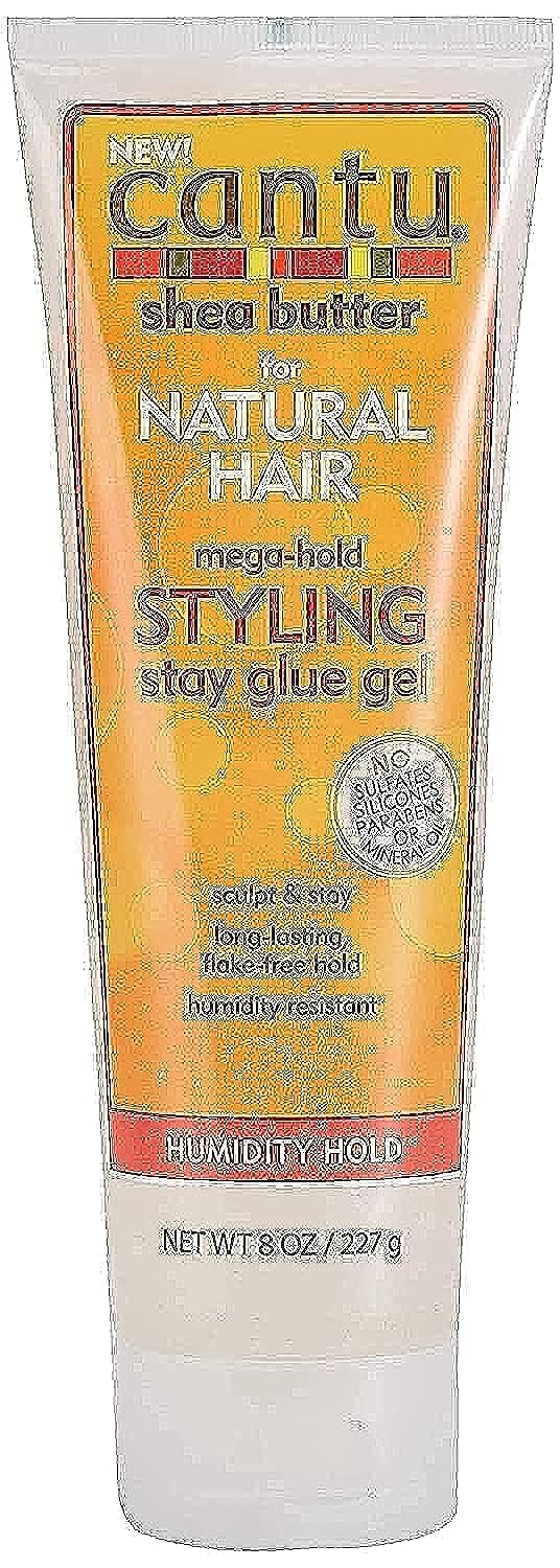 CANTU Natural Hair Styling Gel Stay Extreme Hold Tube, 230 ml