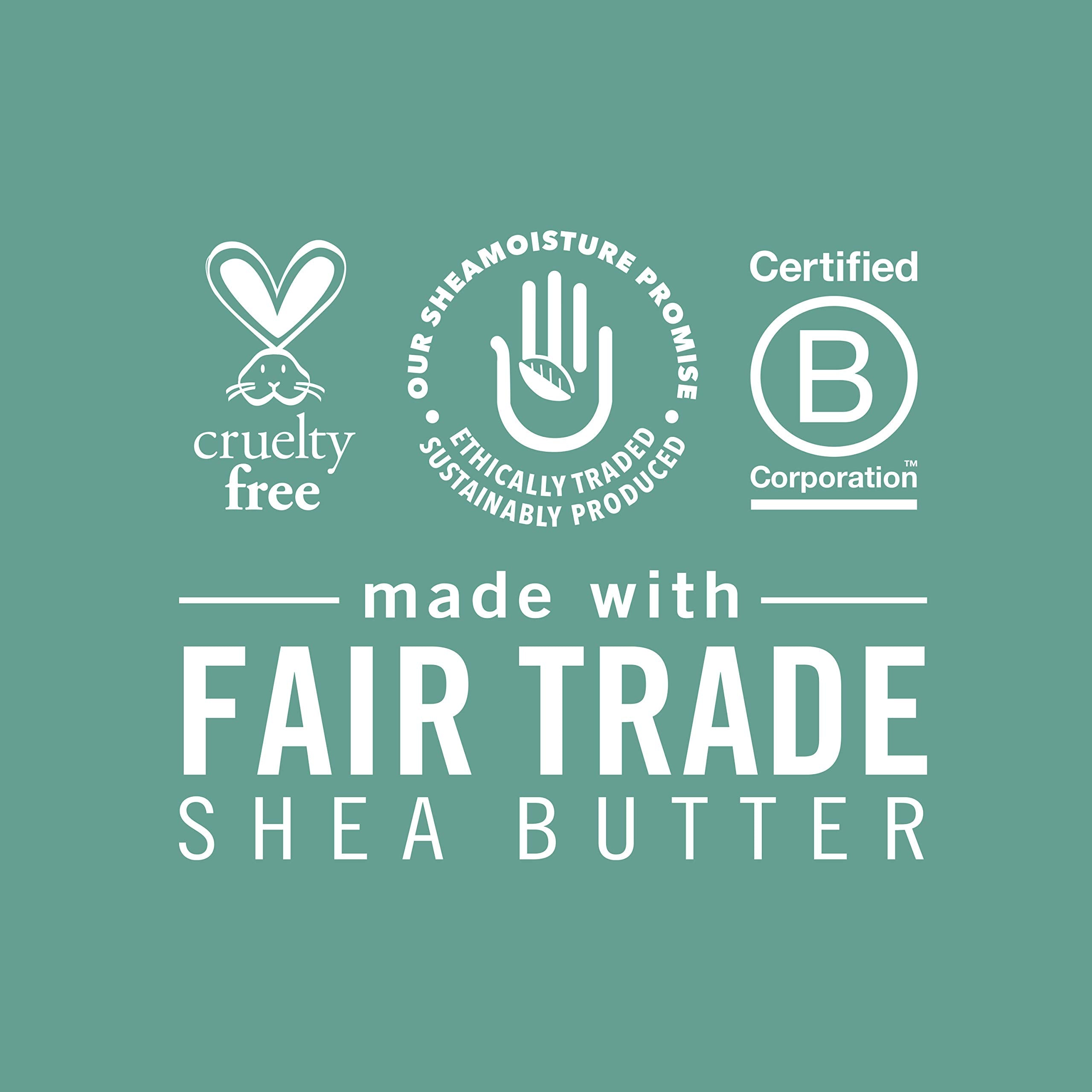 SheaMoisture Bonding Glue Hair Cream for Wig and Weave, Tea Tree and Borage Seed Water-based Hair Product, 6.3 Ounce