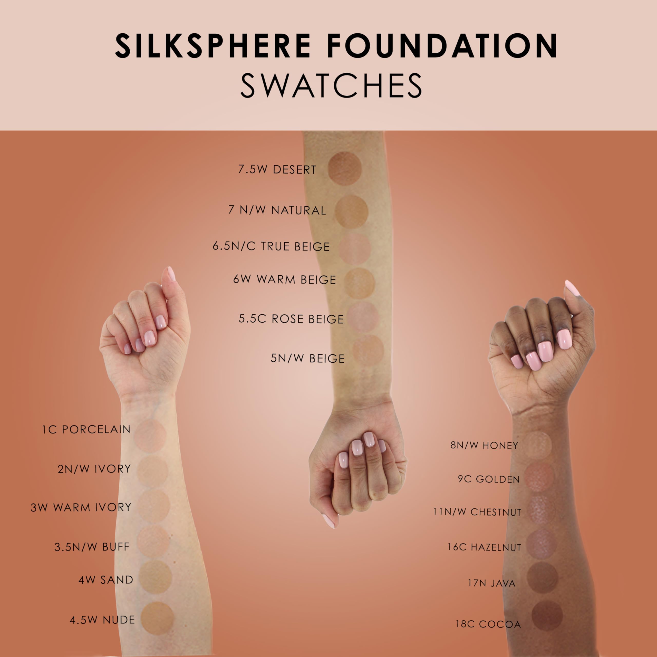 Temptu Perfect Canvas Hydra Lock Foundation, Ivory, 1 Fl Oz