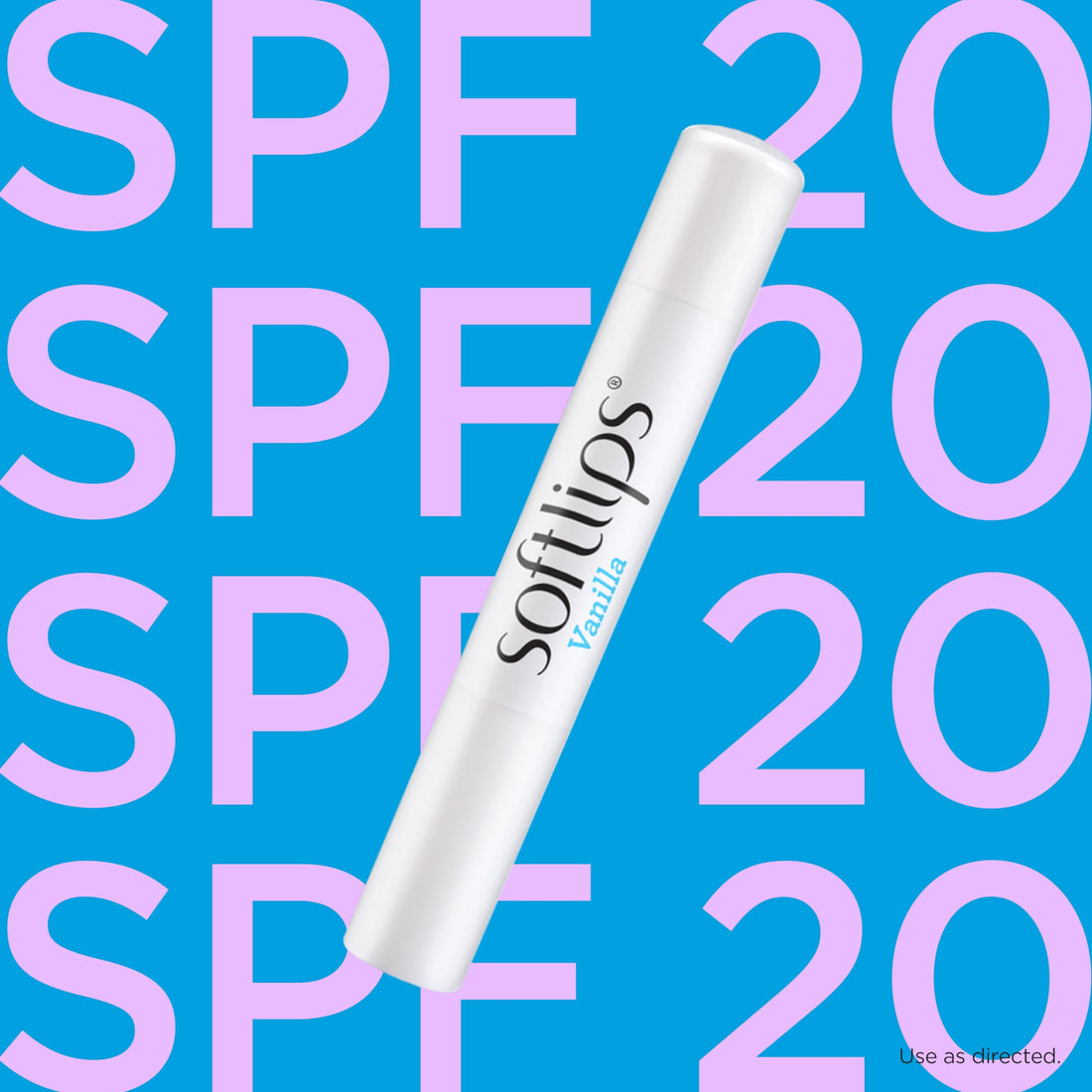 Softlips Lip Protectant SPF 20, Vanilla 2 count (Pack Of 6)