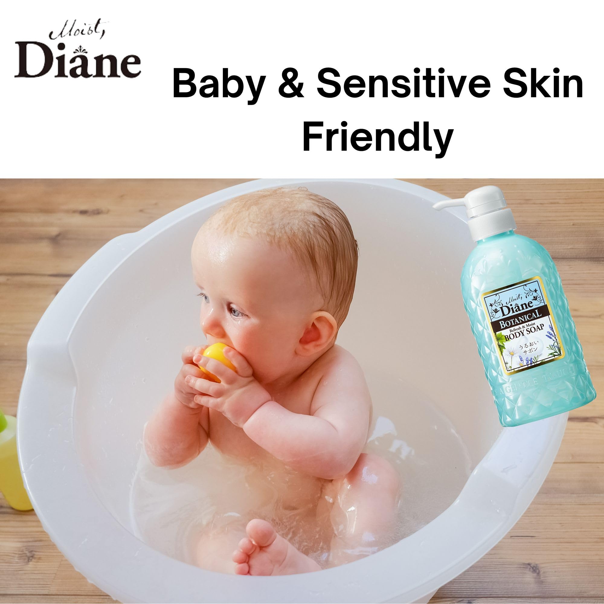 Moist Diane Botanical Body Soap Refresh Moist 480ml