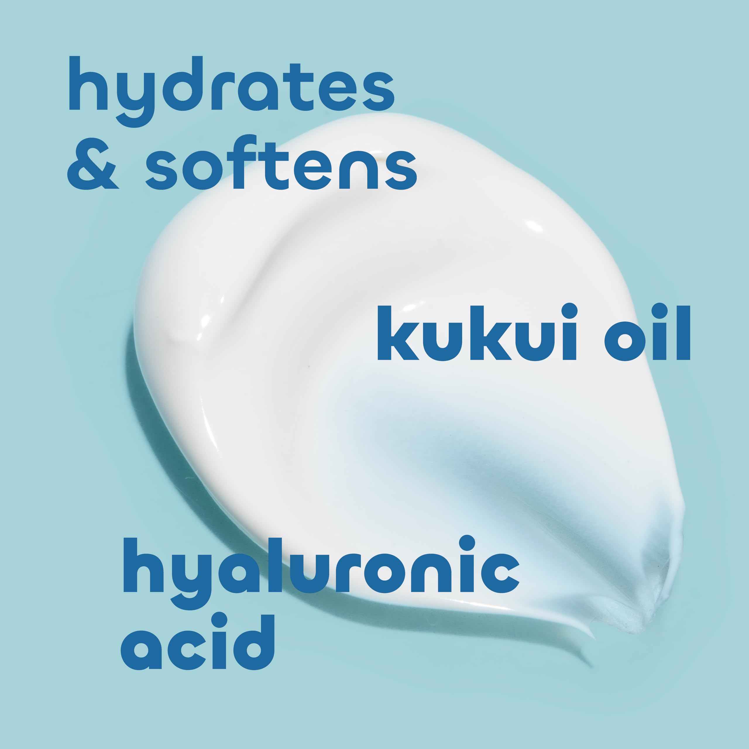 Seaweed Bath Co. Hydrate Body Cream, Unscented, 6 Ounce, Nourishing Hand & Body Lotion Moisturizer for Dry Skin, with Sustainably Harvested Seaweed, Kukui Oil, Hyaluronic Acid, Shea Butter