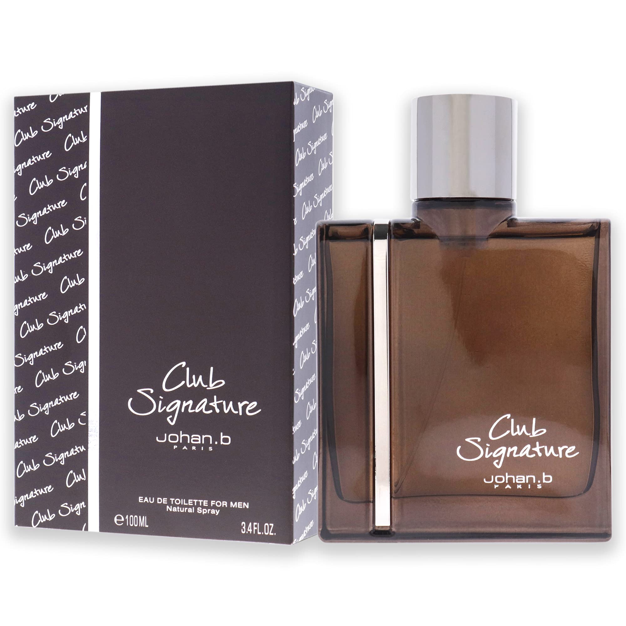 Johan B Club Signature Men EDT Spray 3.4 oz