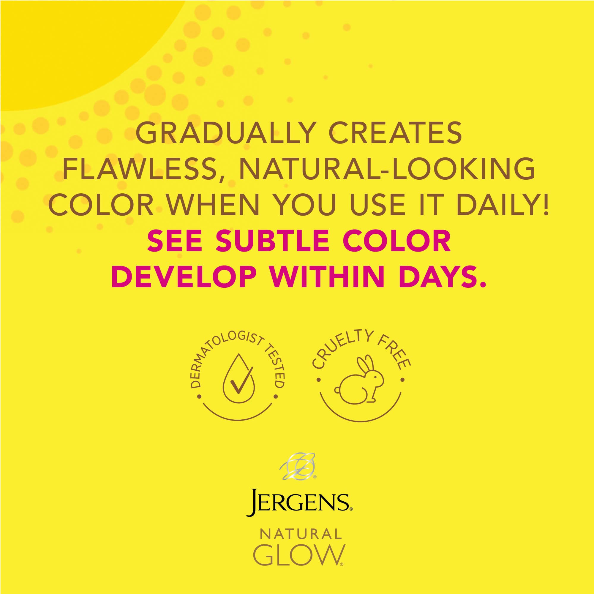 Jergens Natural Glow Daily Facial Moisturizer, Fair to Med 2 fl oz (59 ml)