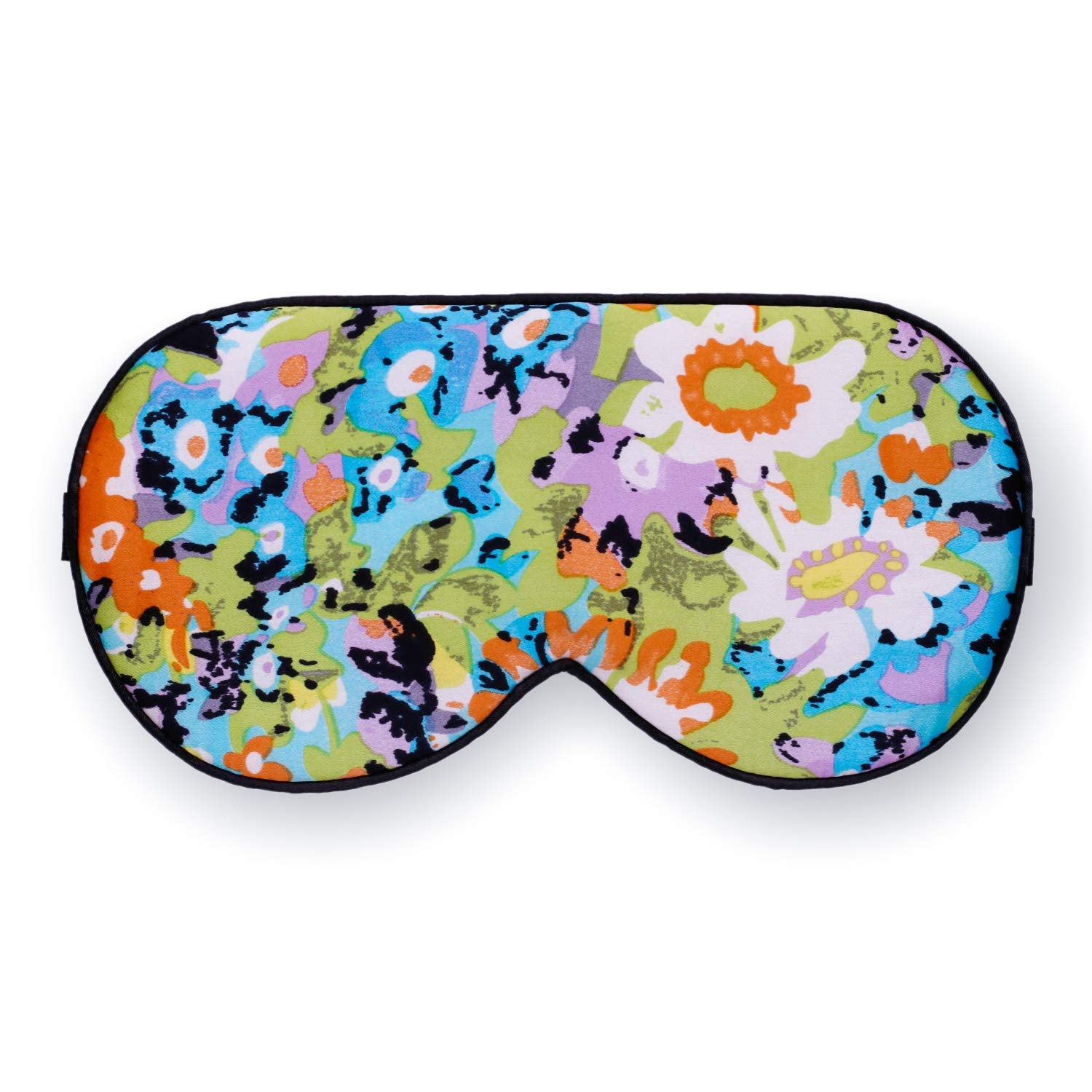 #17: Maxfeel 100% Pure Silk Eye Mask Sleep Eye Mask Eye Cover Eyeshade Sleeping Eye Mask Printed Colors (#17)