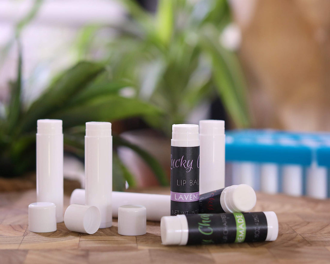 Milliard Lip Balm Crafting Kit – Includes Lip Balm Pouring Tray & 50 White 0.15oz (4.25g) Balm Tubes