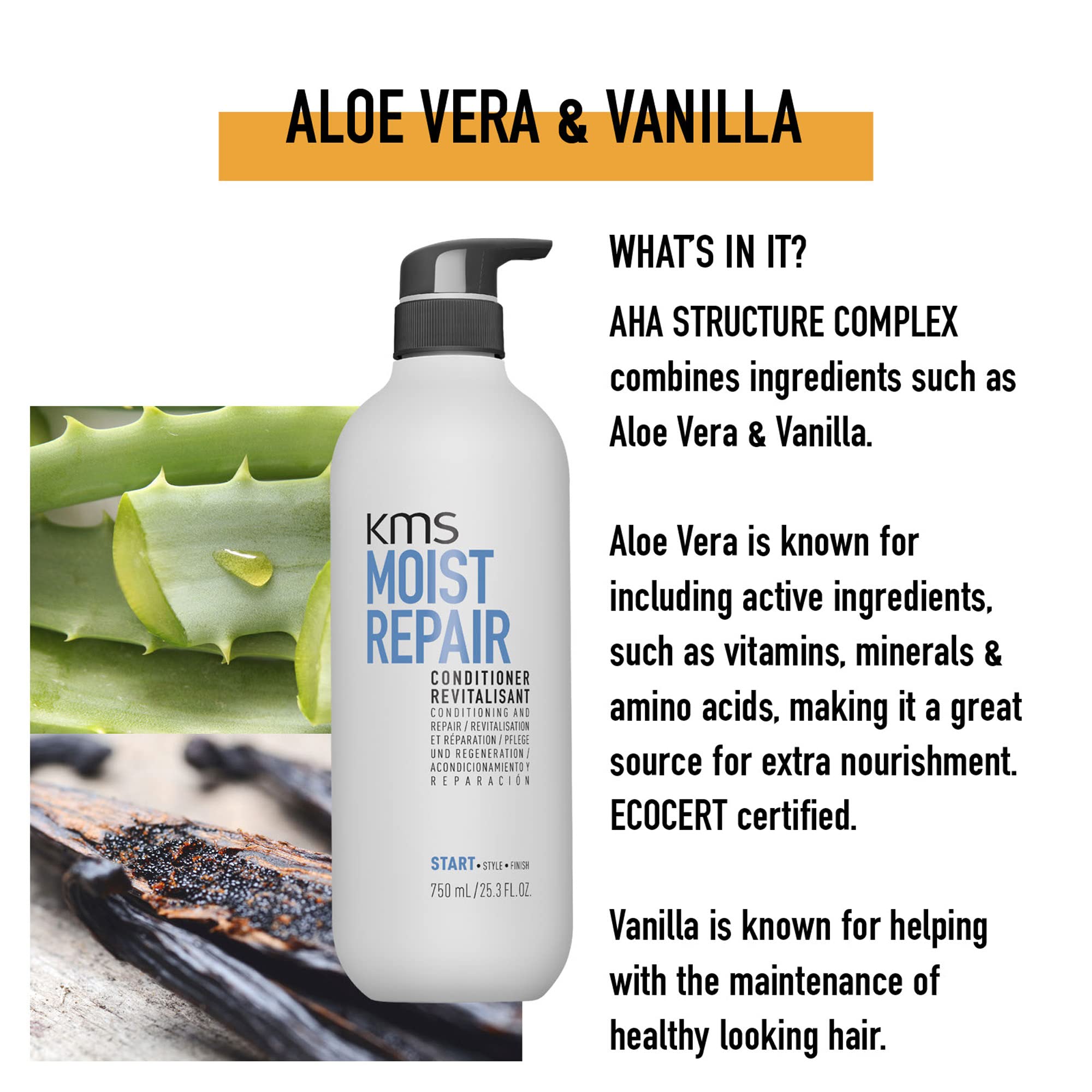 KMS Moist Repair Conditioner, 25.3 oz.