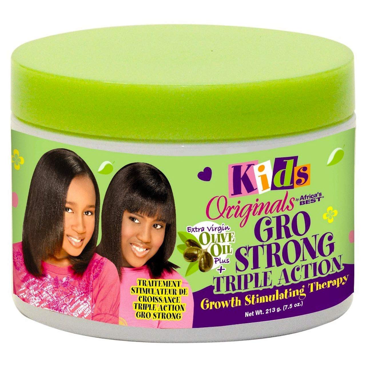 Africa's Best Organics Kids Gro Strong Triple Action Growth Stimulating Therapy 7.5 oz by Africa's Best