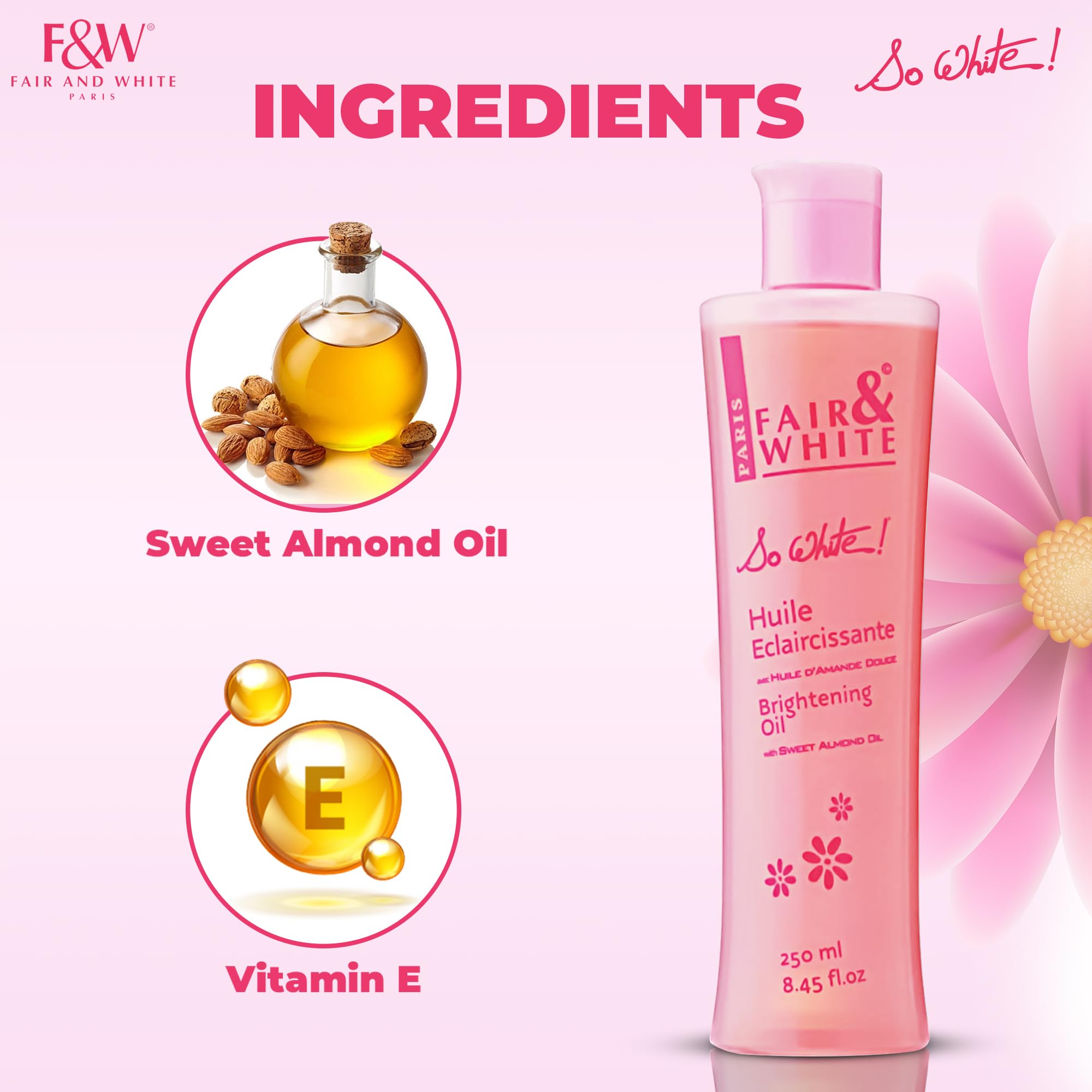 So White Brightening Oil 250ml