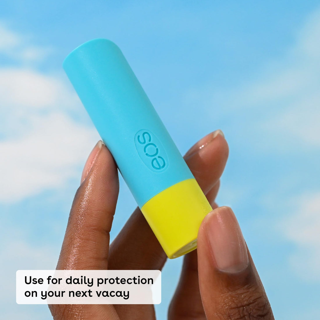 eos Natural SPF 15 Lip Balm- Pineapple Coconut, Daily Protection, Water Resistant, Resistant eos Lip Balm, 0.14 oz