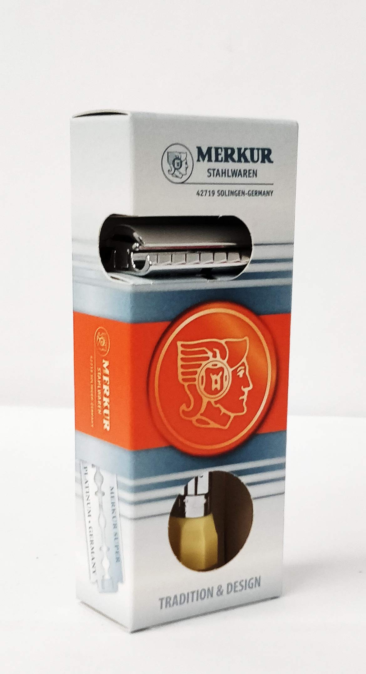 MERKUR Progress MK-500, Adjustable 2-Piece Double Edge Safety Razor