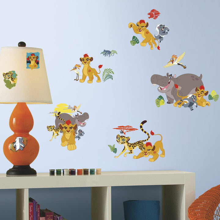 RoomMates Disney Lion Guard Peel and Stick Wall Decals by RoomMates, RMK3174SCS