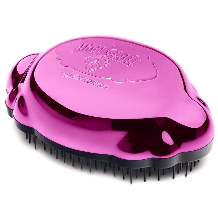 Knot Genie Detangling Brush, Peaceful Purple