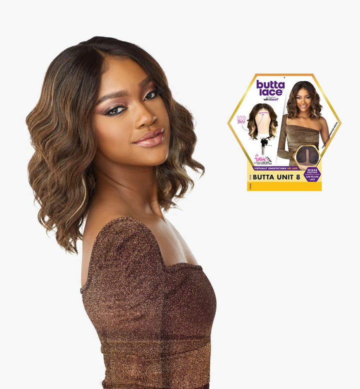 Sensationnel Synthetic HD Lace Front Wig - BUTTA UNIT 8 (MONEY PIECE BLONDE)