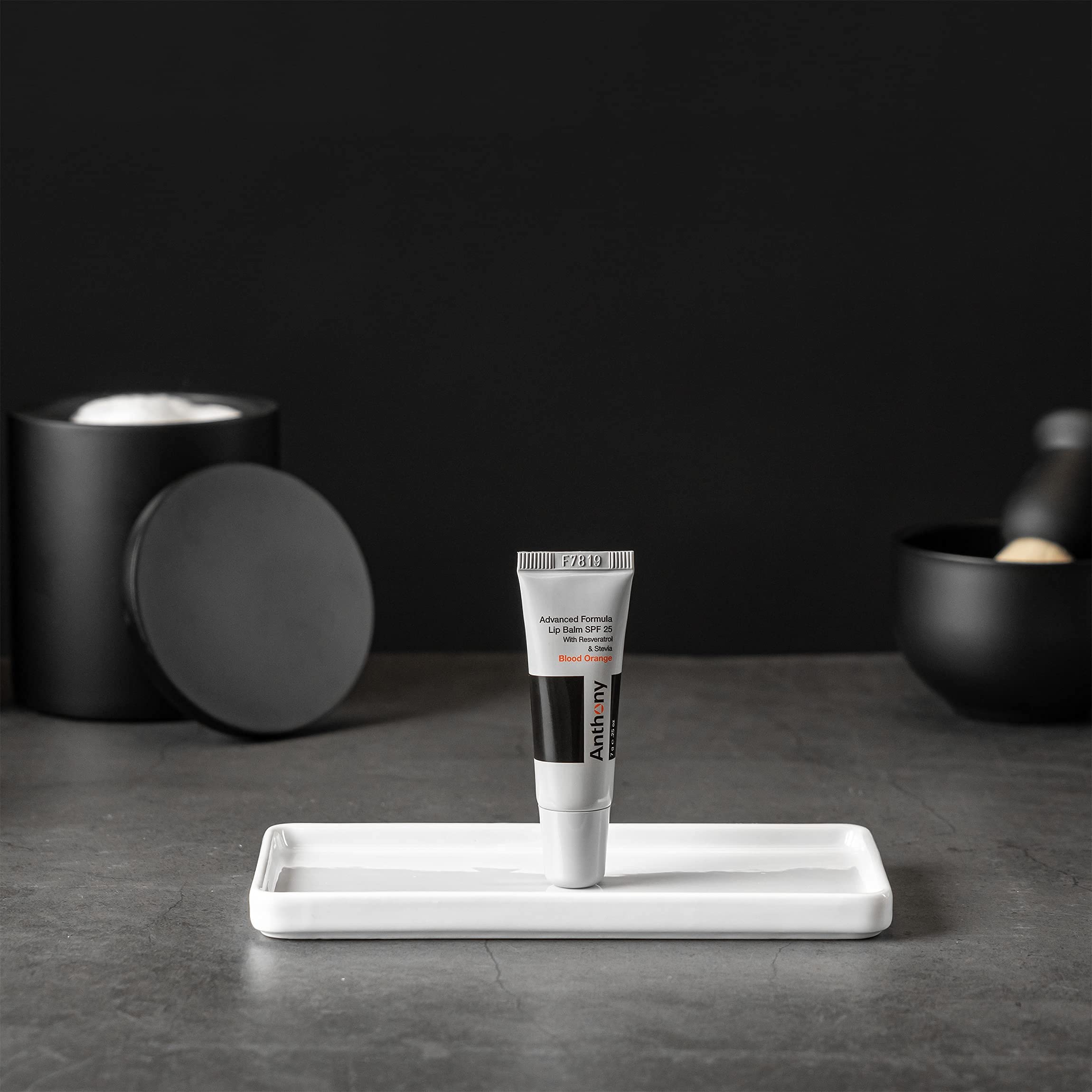 Anthony Blood Orange Lip Balm Spf 25, White