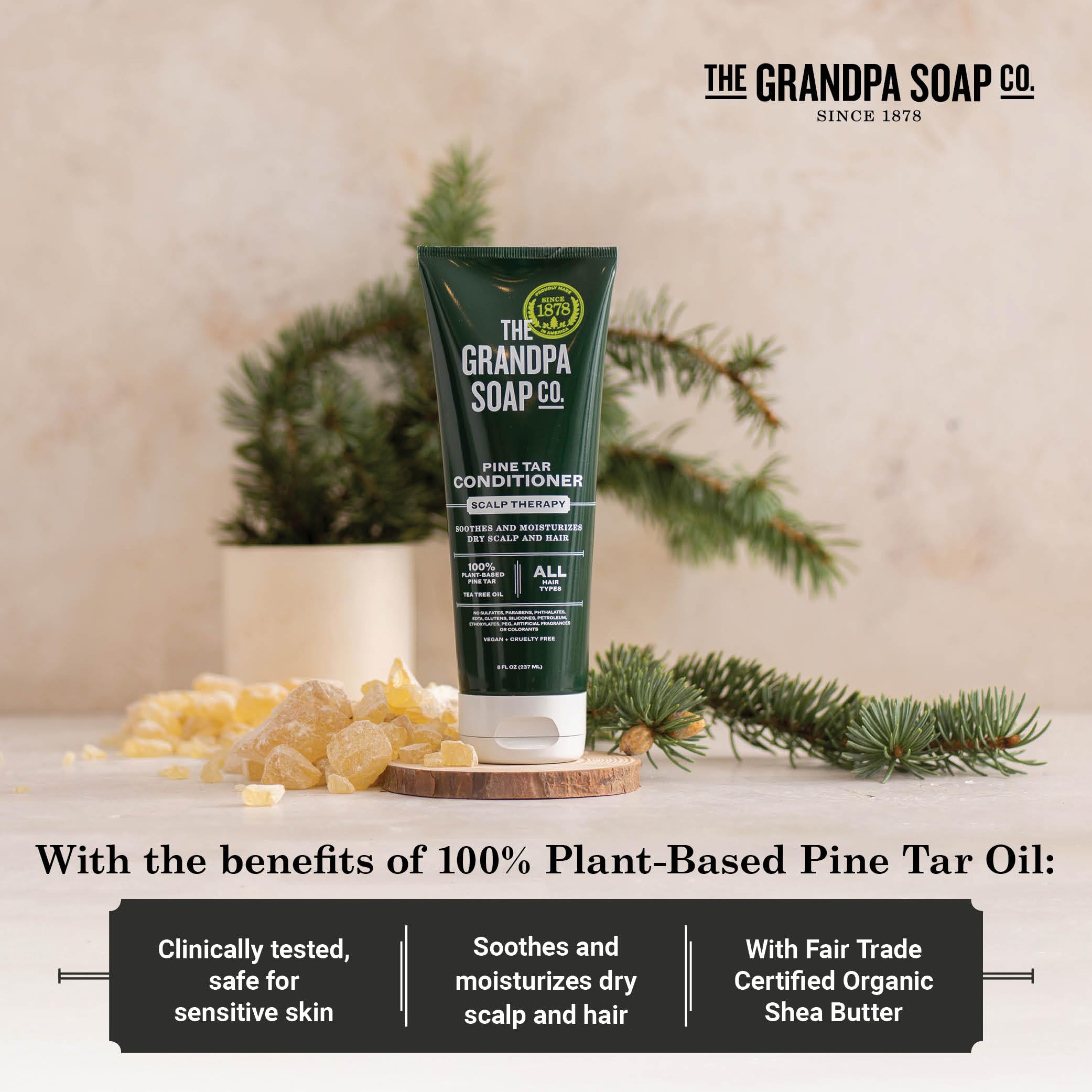Grandpa's Soap Co. Grandpa's Pine Tar Conditioner 8 Ounces
