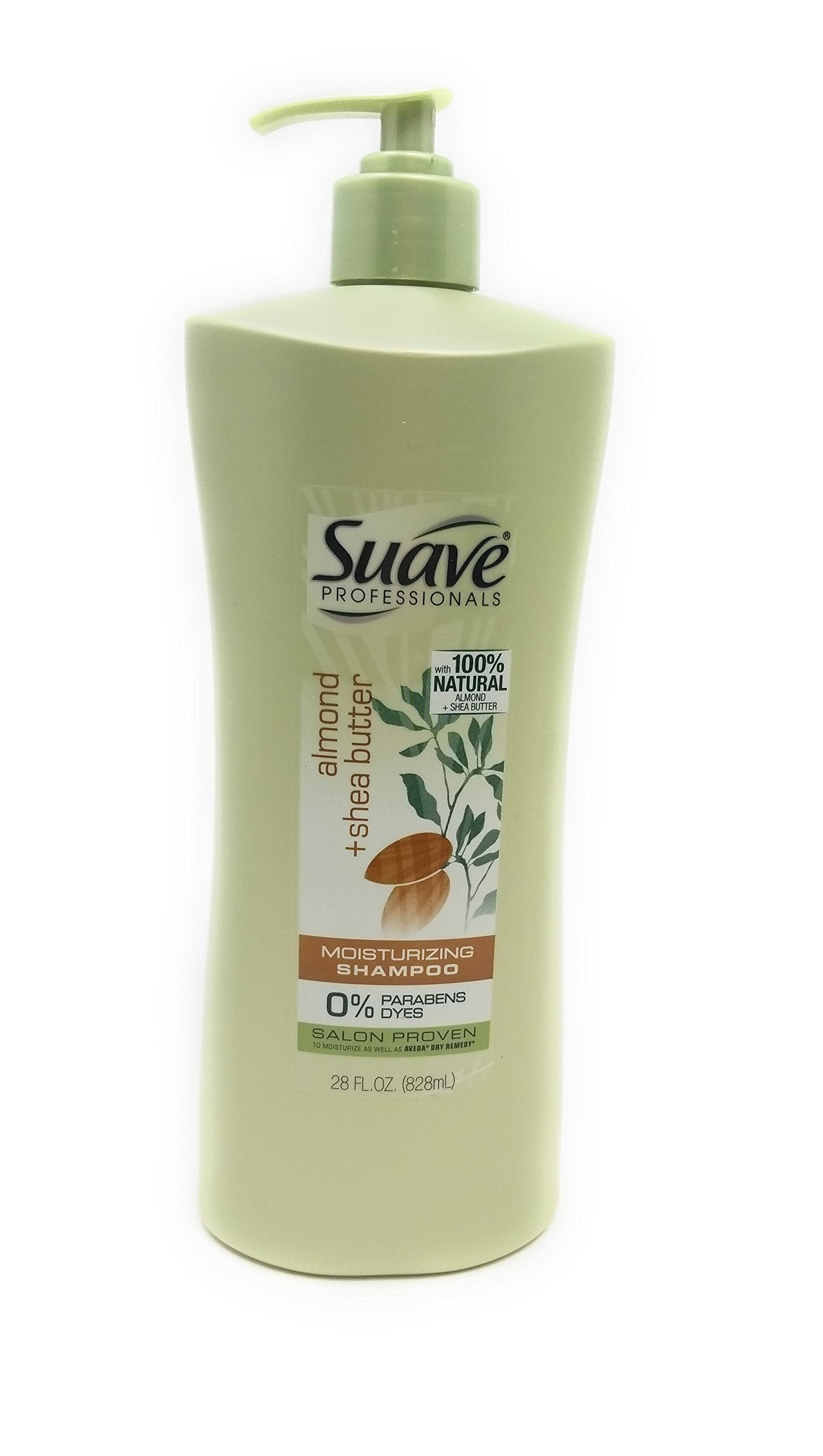 Suave Professionals Shampoo and Conditioner, Almond and Shea Butter, 28 Ounce