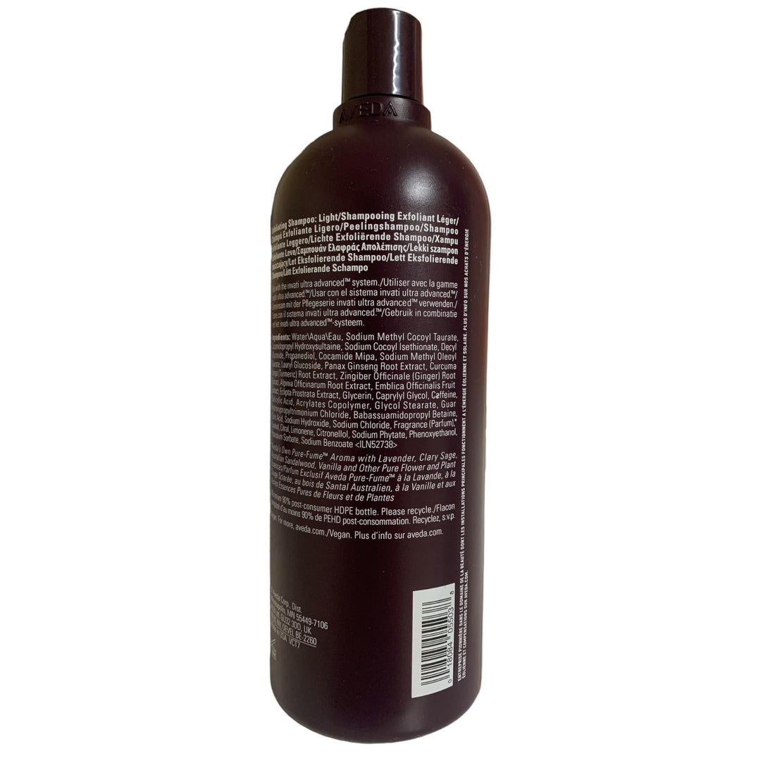 Aveda Invati Ultra Advanced Exfoliating Shampoo Light | Step 1 of 4 | Reduces Hair Loss by 77% | for Fine to Medium Thinning Hair Types | Normal to Oily Scalp | 95% Naturally Derived*, 33.8 Fl Oz