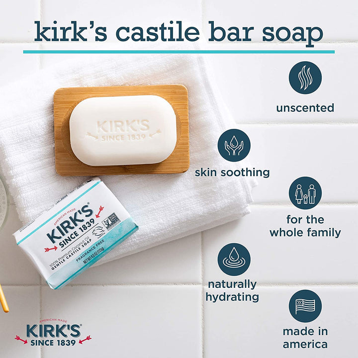 Castile Soap, Frag Free, 4 oz (Multi-Pack)