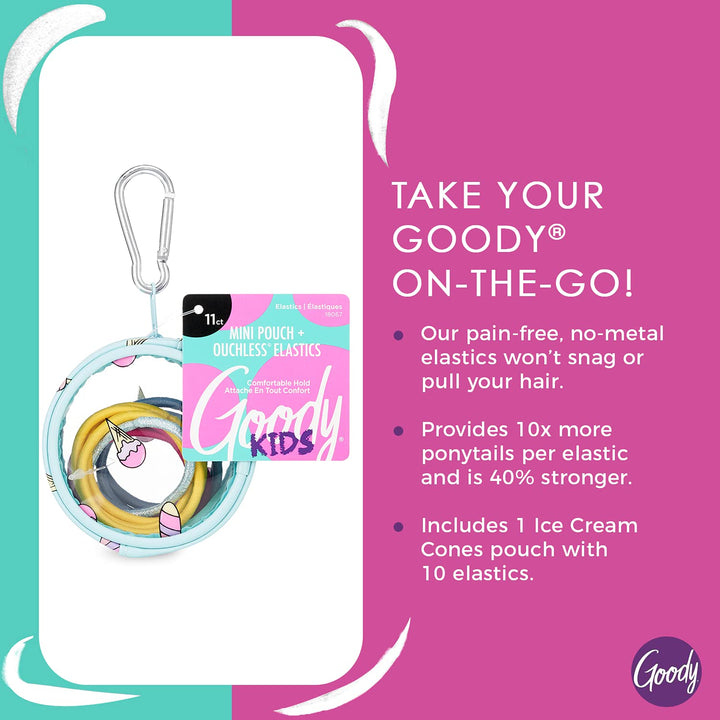 GOODY KIDS ICECREAM POUCH ELSTCS 11CT