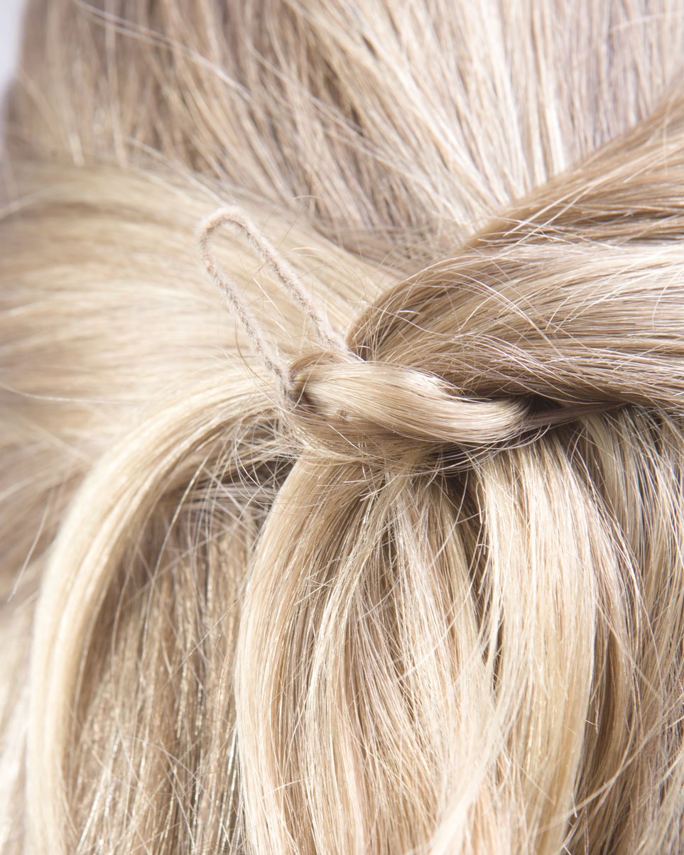 Frenchies Ultra Flocked Extra Soft French Twist Hair Pins: The French Hair Pins for Buns, Wedding Updo Hairstyles, Hair Extensions + Wigs, 100 Count, Blond, Large (3 inch)