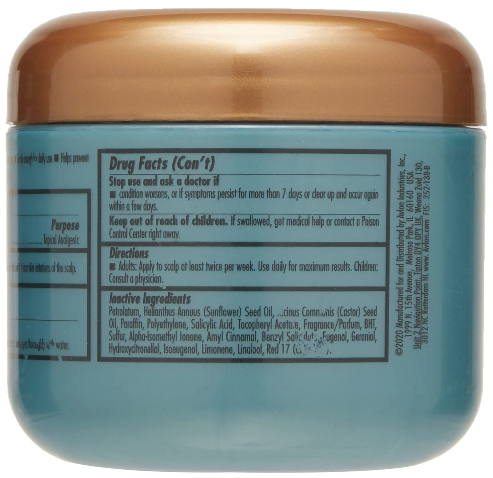 Avlon Keracare Dry and Itchy Glossifier, 3.9 Ounce