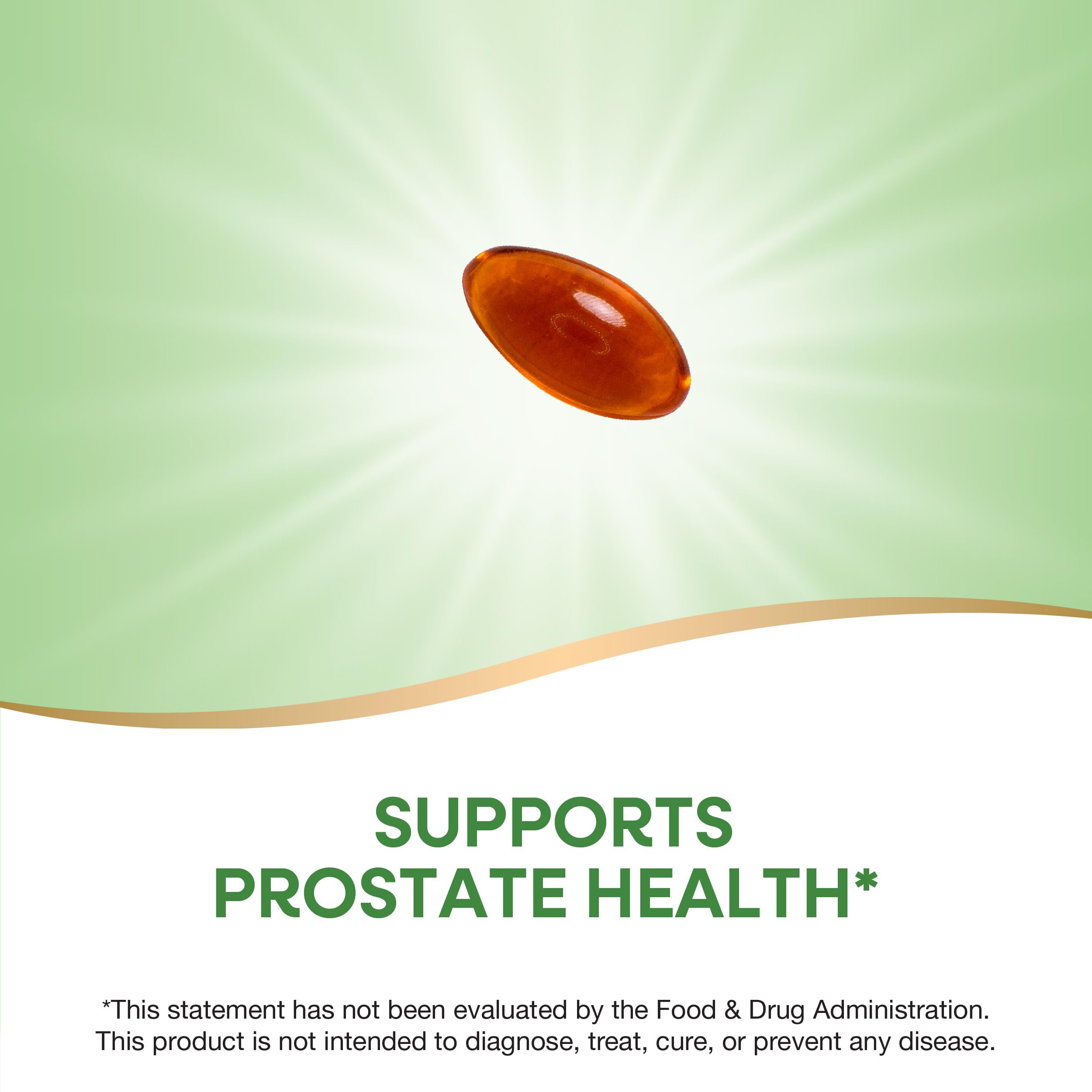 Nature's Way Saw Palmetto Premium Extract, Prostate Health Support for Men*, 160 mg per Serving, 120 Softgels (Packaging May Vary)