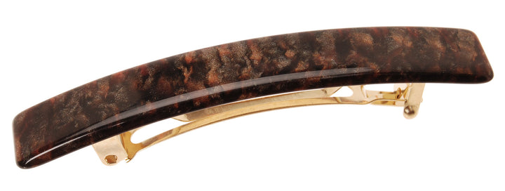 Mojave : France Luxe Small Luxury Rectangle Barrette - Mojave